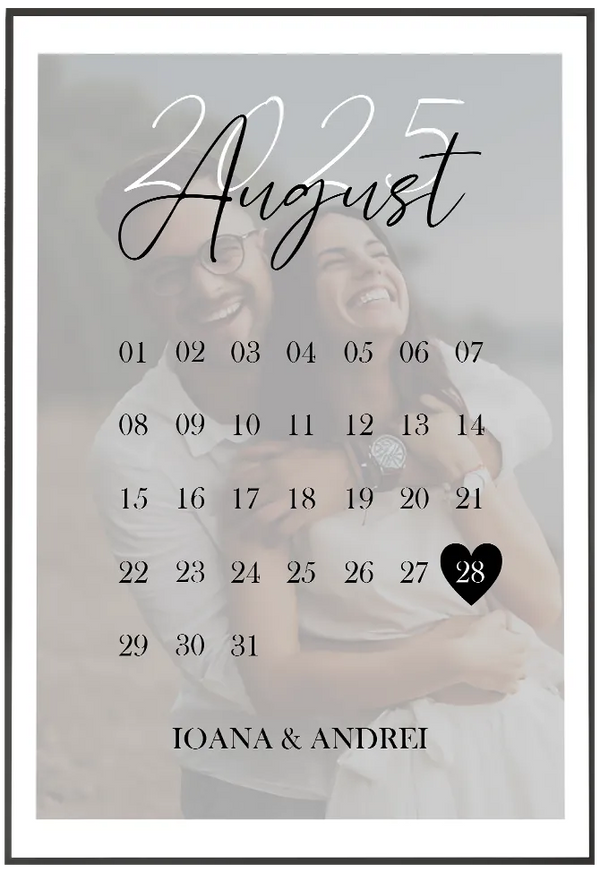 Tablou Personalizat - Our Special Day
