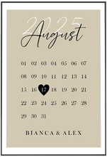Tablou Personalizat - Save The Date