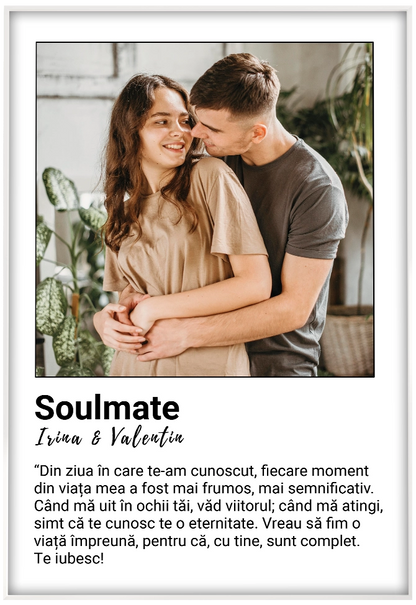 Tablou Personalizat - Soulmate