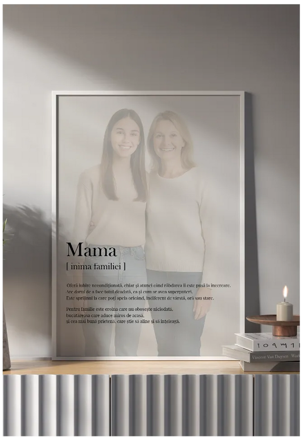 Tablou Personalizat - Mama