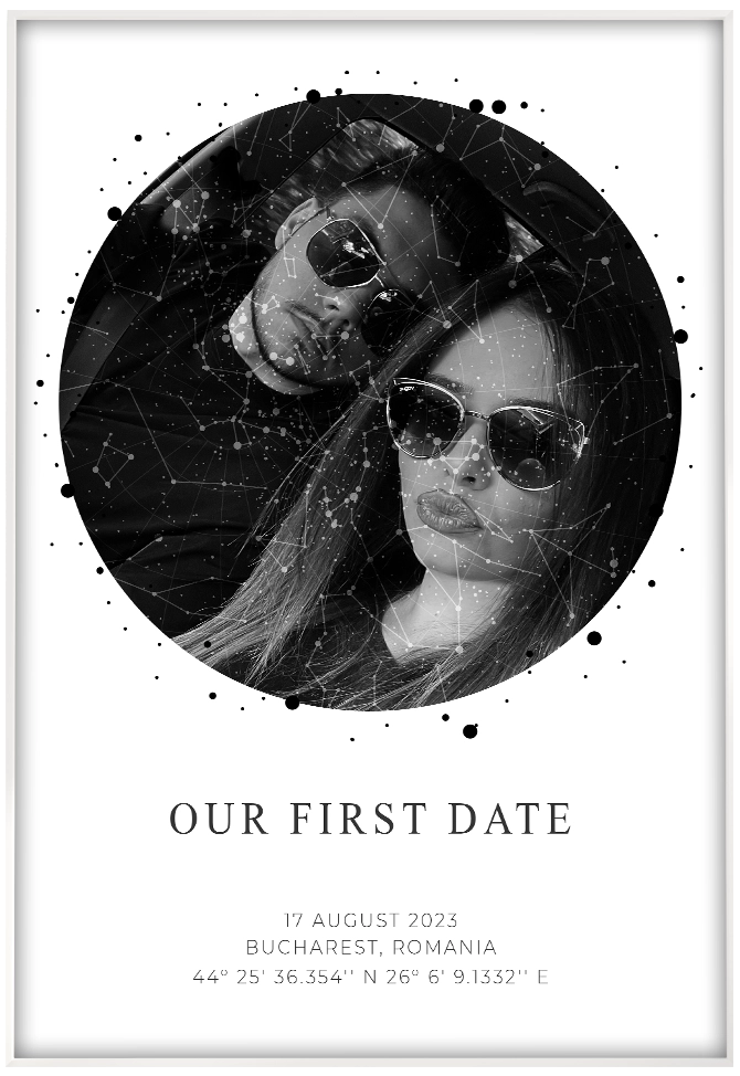 Tablou Personalizat - Cosmic Love