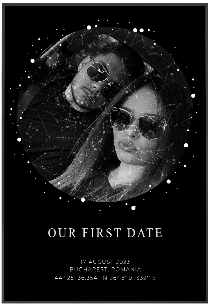 Tablou Personalizat - Cosmic Love