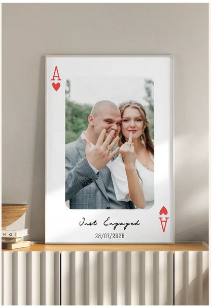 Tablou Personalizat - Just Engaged