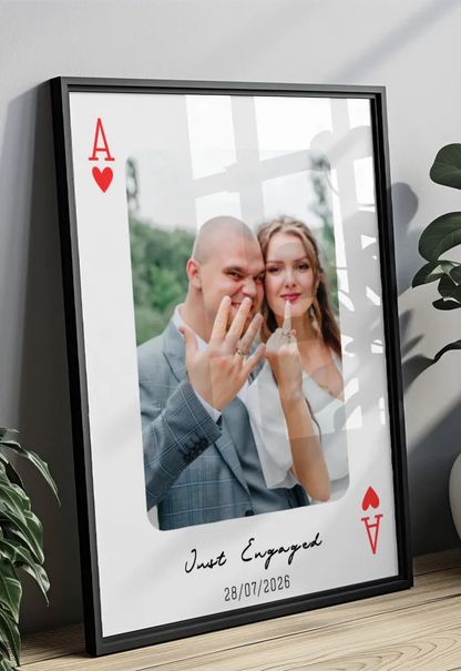 Tablou Personalizat - Just Engaged