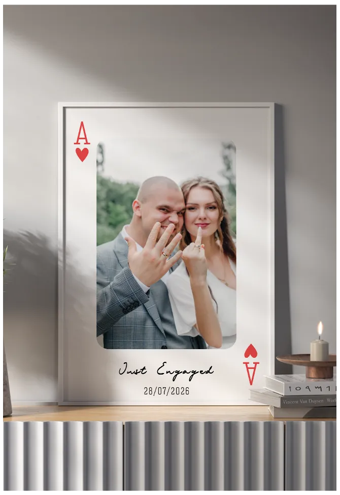 Tablou Personalizat - Just Engaged