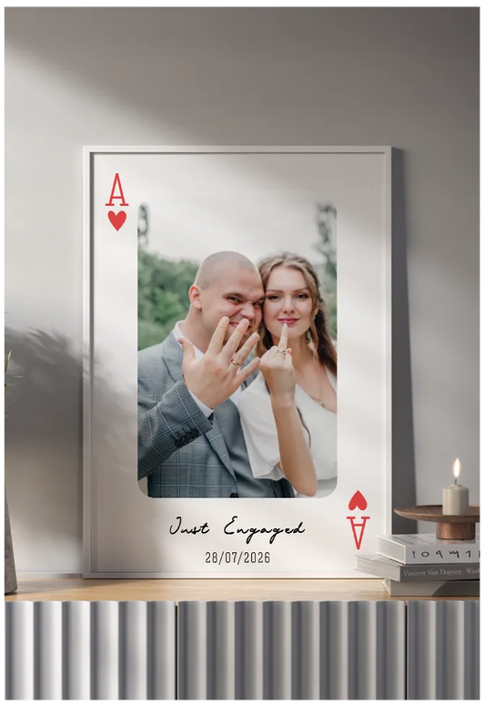 Tablou Personalizat - Just Engaged