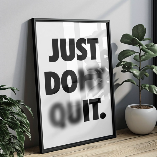 Just DO IT - Tablou Motivational în Ramă