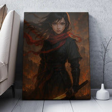 Tablou Canvas - Firesword Girl