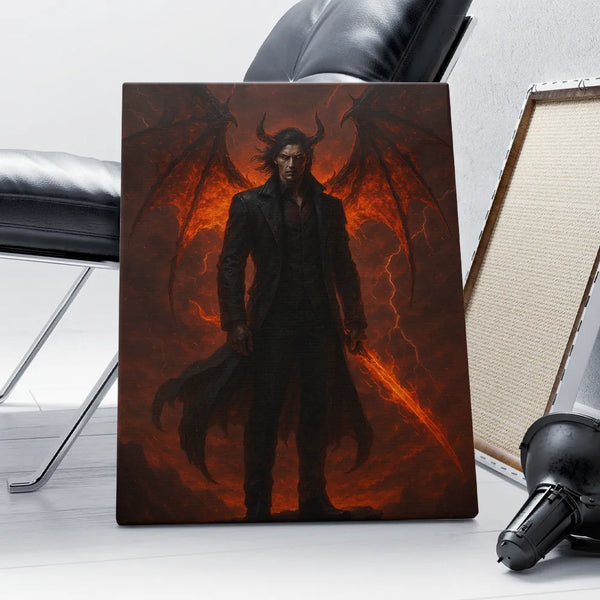 Tablou Canvas - Red Demon