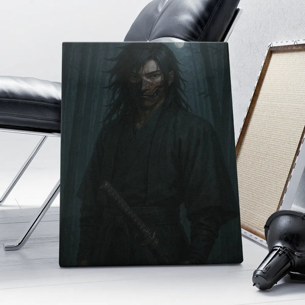 Tablou Canvas - Shadow Samurai