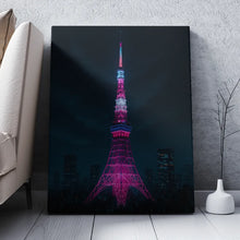 Tablou Canvas - Neon Paris