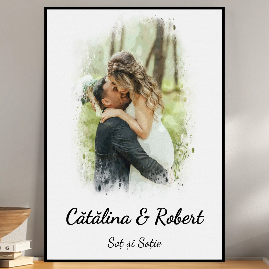 WaterColor – Tablou Personalizat cu Poza Voastră