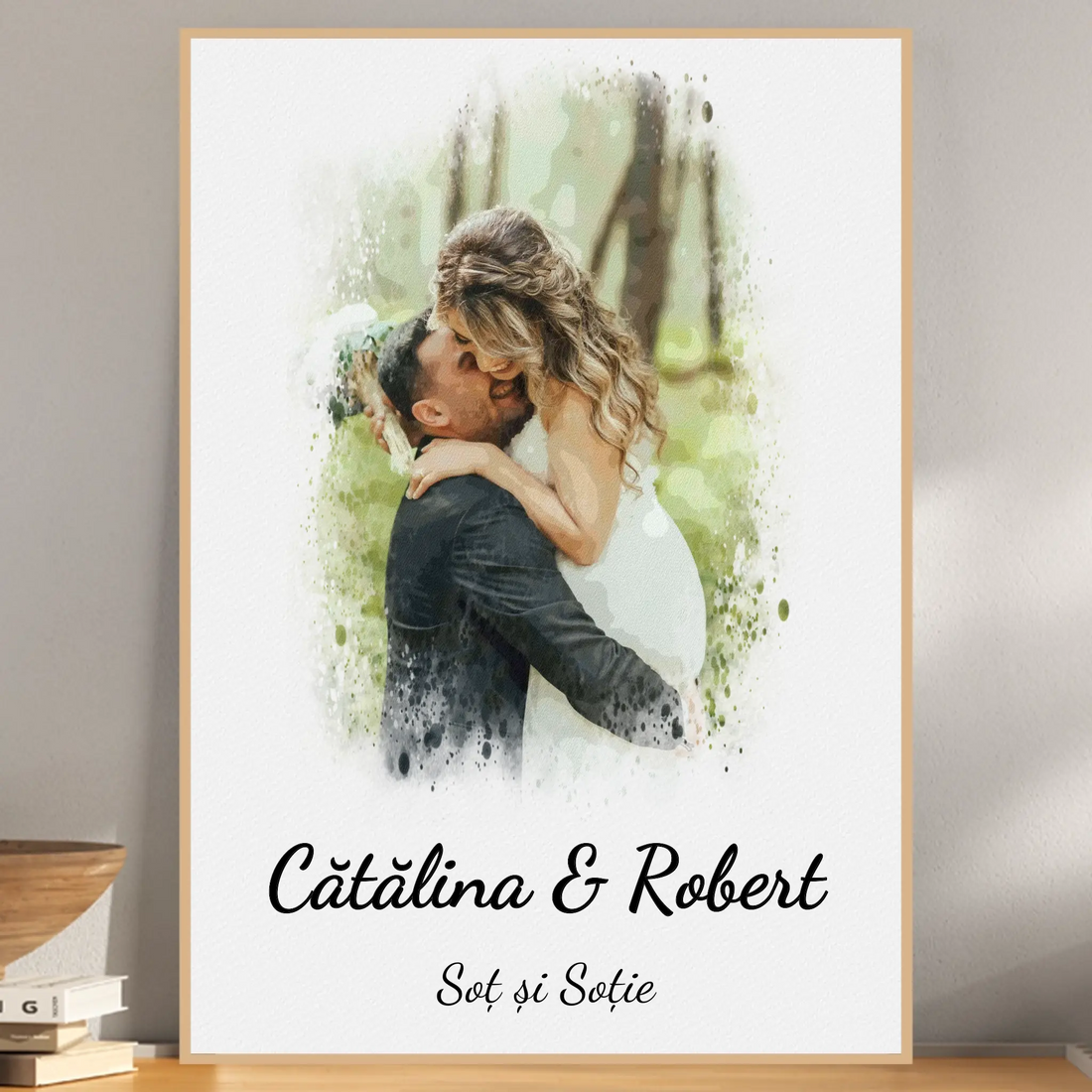 WaterColor – Tablou Personalizat cu Poza Voastră