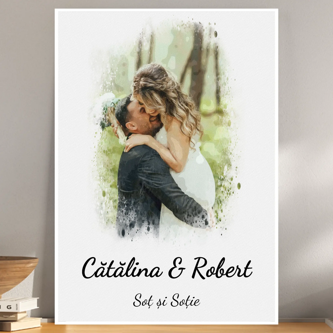 WaterColor – Tablou Personalizat cu Poza Voastră
