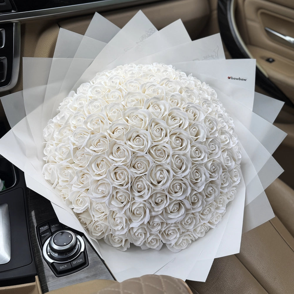 Buchet 101 Trandafiri - Angel Touch