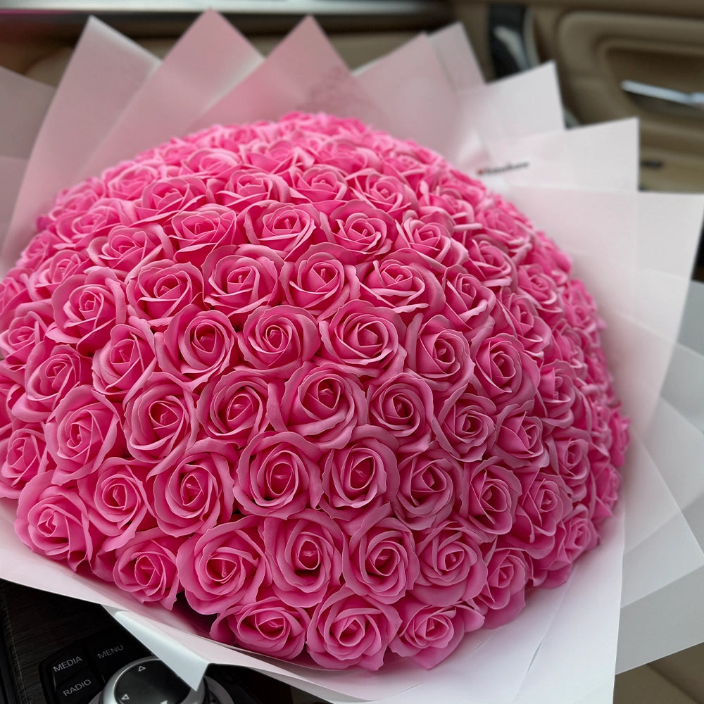 Buchet 101 Trandafiri - Blush Bloom
