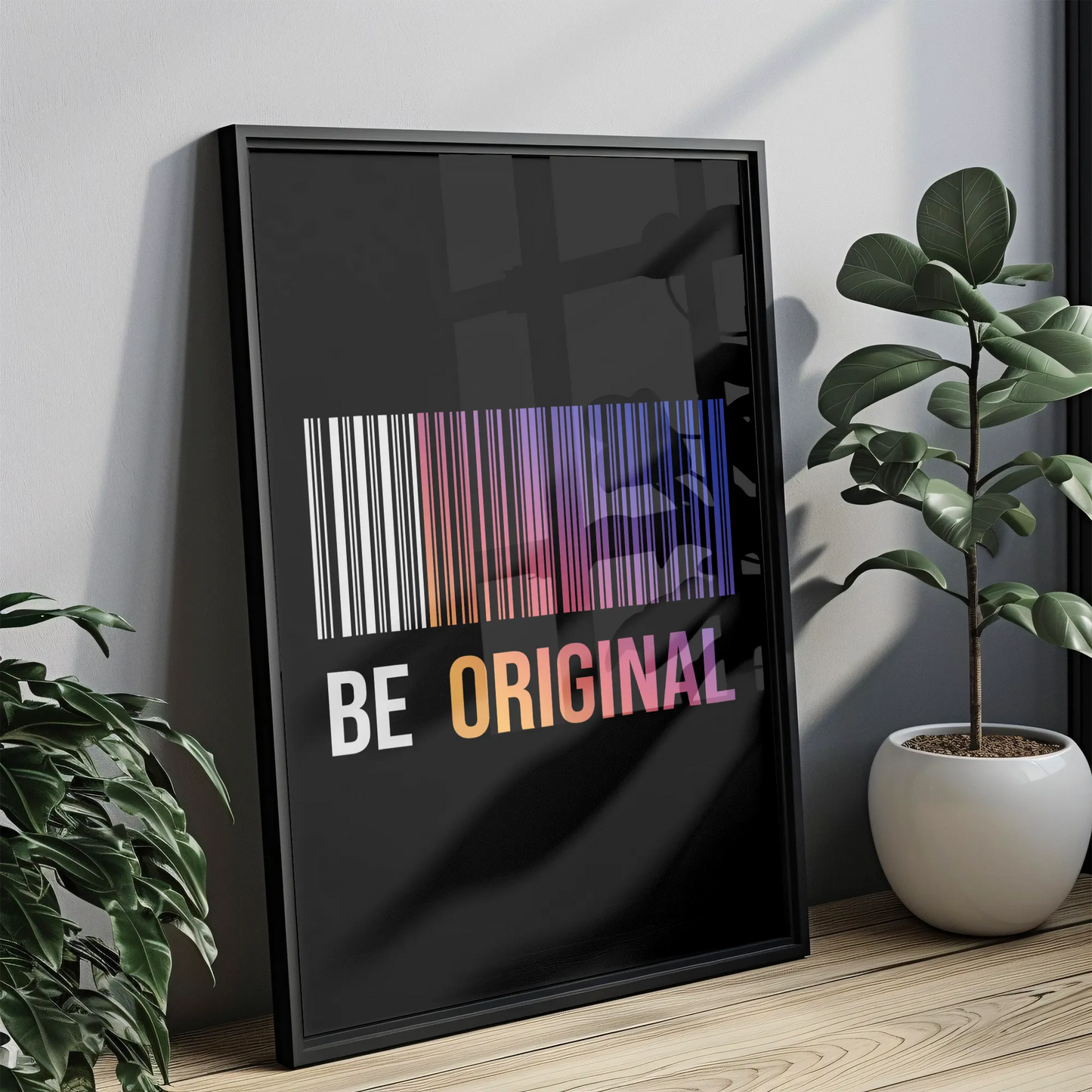 Be original - Tablou Motivational în Ramă
