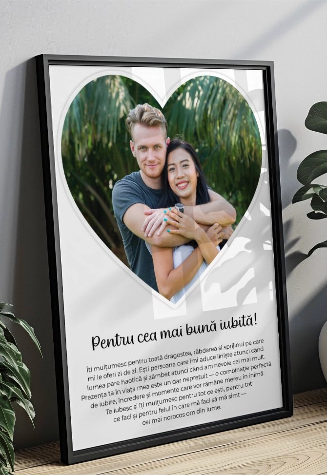 Tablou Personalizat - Best Girlfriend