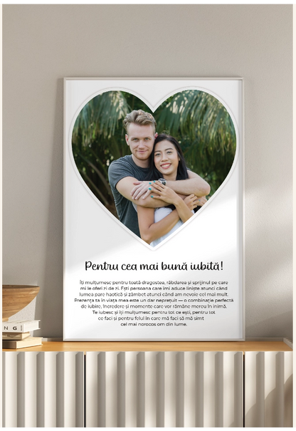 Tablou Personalizat - Best Girlfriend