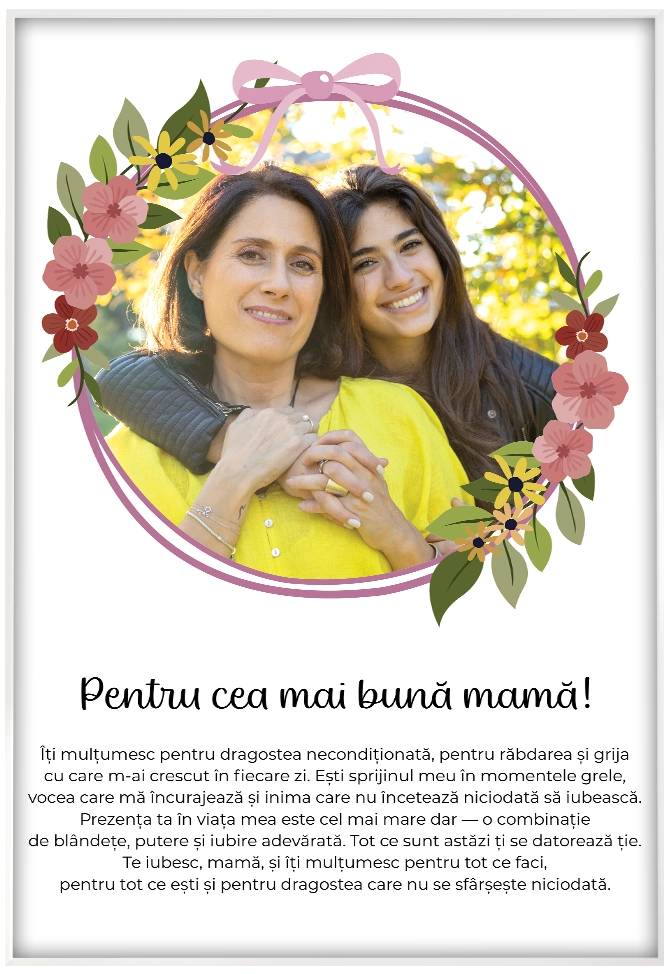 Tablou Personalizat - Best Mom