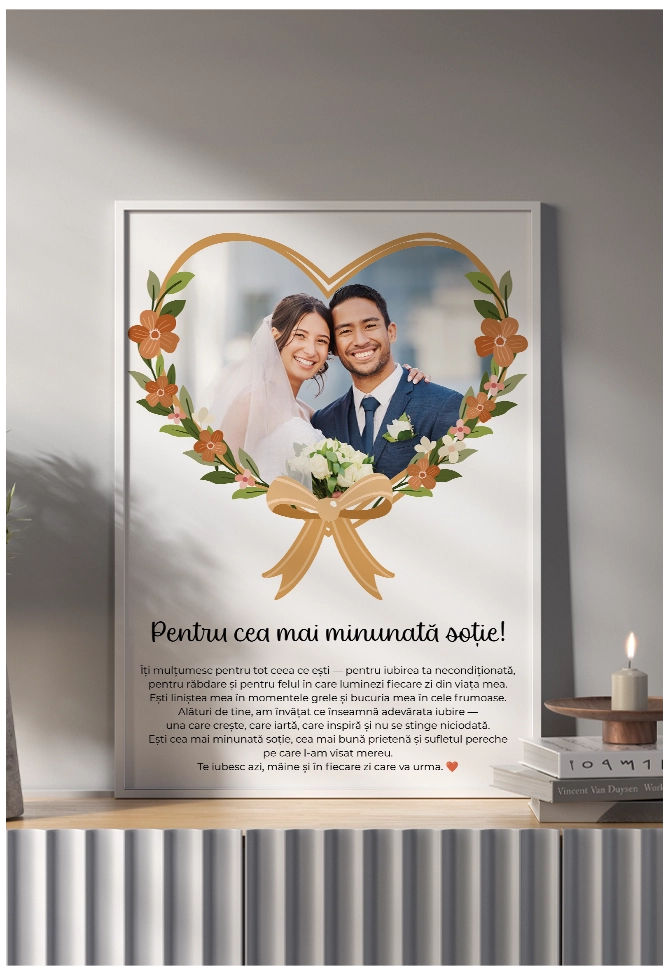 Tablou Personalizat - Best Wife