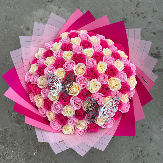 Buchet 101 Trandafiri - Affection