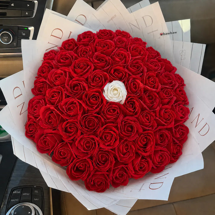 Buchet 61 Trandafiri - Passion Spark