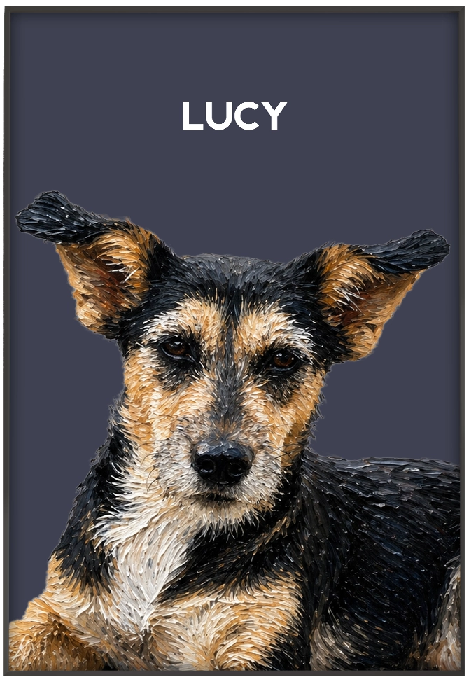 Portret cu Animalul de Companie – Digital sau Ramă Foto