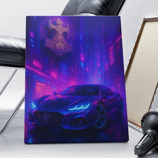 Tablou Canvas - Cyber Car - BawBaw - Cadouri WOW