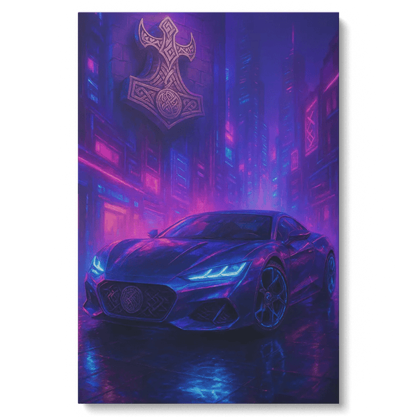 Tablou Canvas - Cyber Car - BawBaw - Cadouri WOW