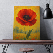 Tablou Canvas - Floare de Mac - BawBaw - Cadouri WOW