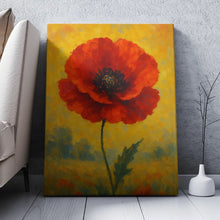 Tablou Canvas - Floare de Mac - BawBaw - Cadouri WOW