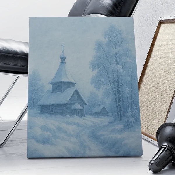 Tablou Canvas - Peisaj de Iarnă - BawBaw - Cadouri WOW