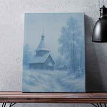 Tablou Canvas - Peisaj de Iarnă - BawBaw - Cadouri WOW