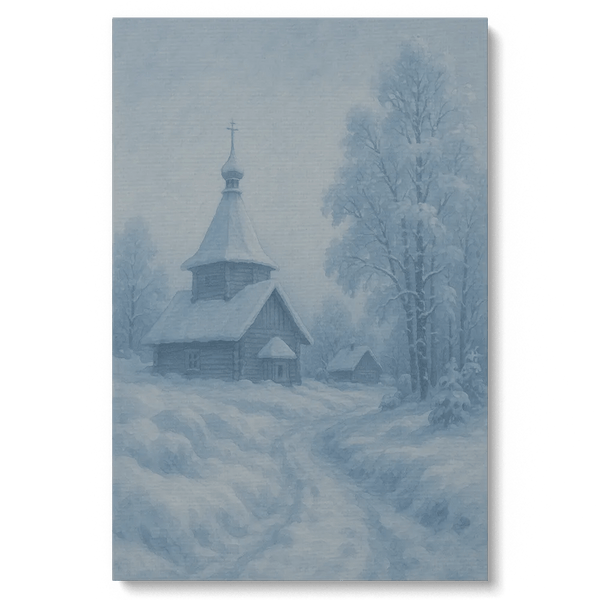 Tablou Canvas - Peisaj de Iarnă - BawBaw - Cadouri WOW