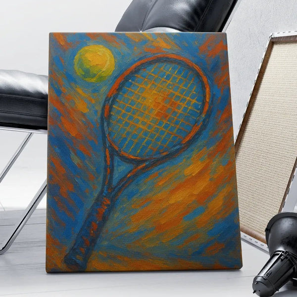 Tablou Canvas - Rachetă de Tenis - BawBaw - Cadouri WOW